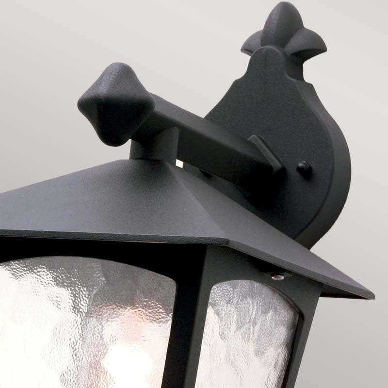 Image of Elstead York Outdoor Hanging Lantern Wall Light