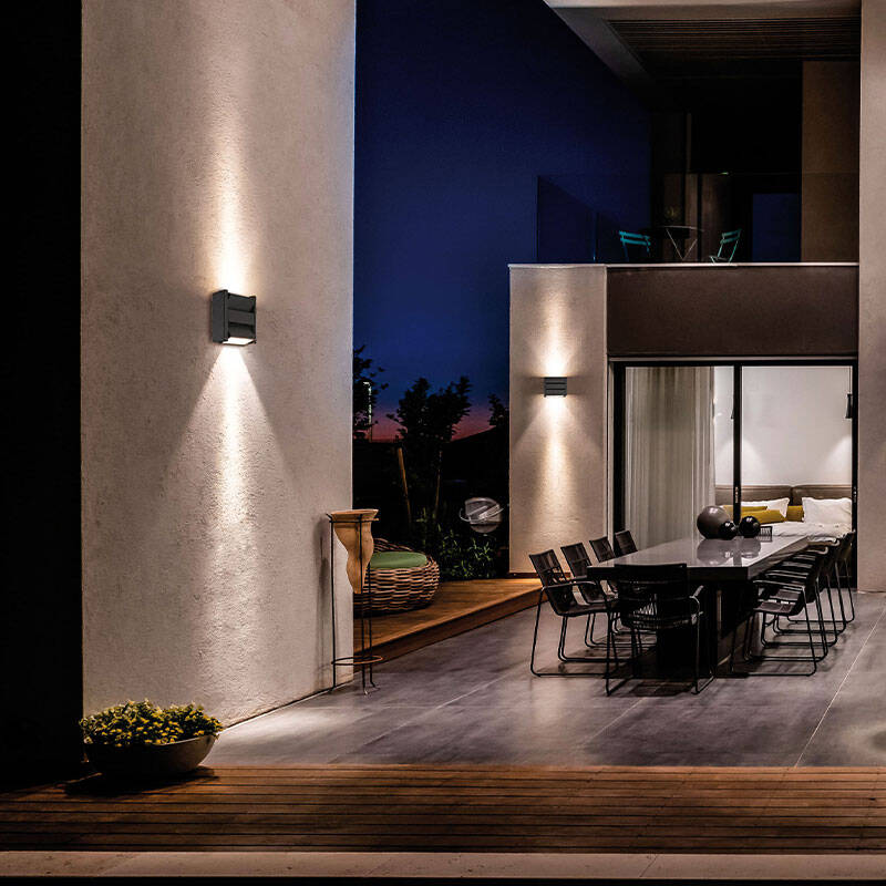 Image of Edit Delos LED Outdoor Wall Light