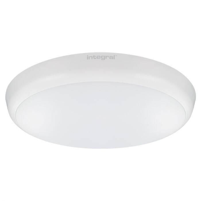 Image of Integral 18W Cool White LED Emergency Slimline Flush Light with Microwave Sensor