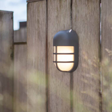 Image of Lutec Bullo LED Outdoor Flush Wall Light