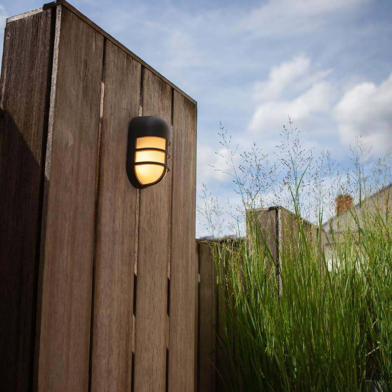 Image of Lutec Bullo LED Outdoor Flush Wall Light