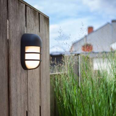 Image of Lutec Bullo LED Outdoor Flush Wall Light