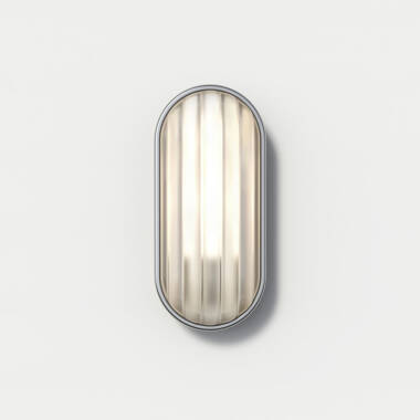 Image of Astro Montreal Oval Outdoor Flush Wall Light