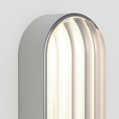 Image of Astro Montreal Oval Outdoor Flush Wall Light