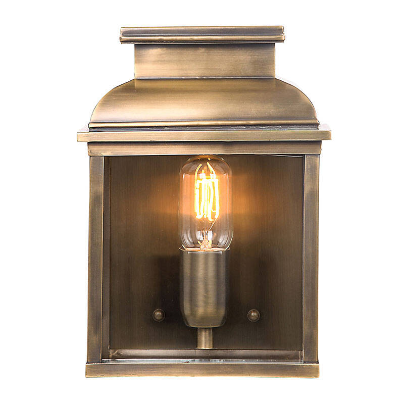 Image of Elstead Old Bailey Half Lantern Outdoor Wall Light