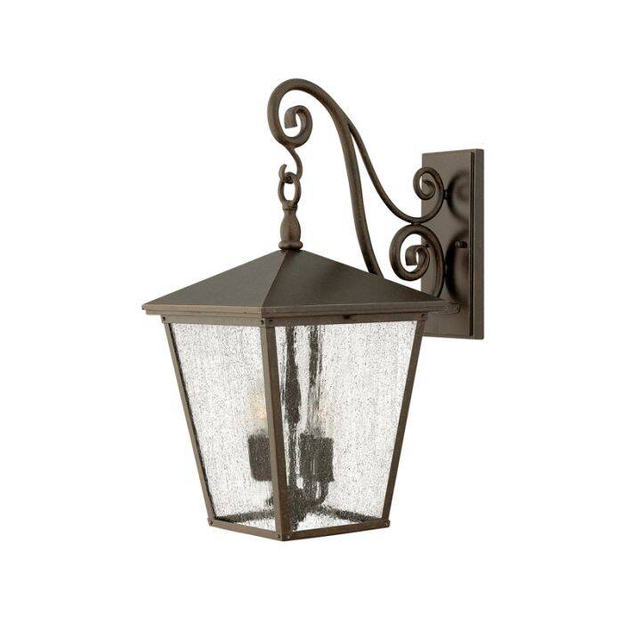 Image of Elstead Trellis Large Outdoor Hanging Lantern Wall Light