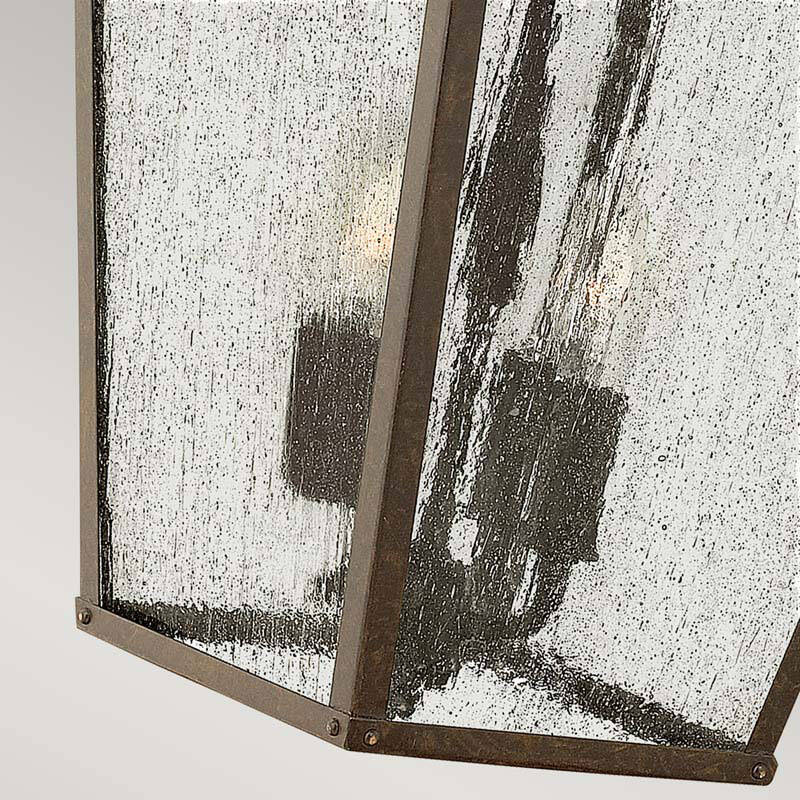 Image of Elstead Trellis Large Outdoor Hanging Lantern Wall Light