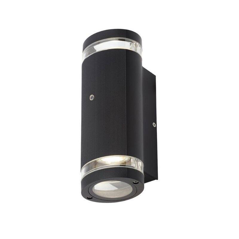 Image of Forum Helix Outdoor Up & Down Wall Light with Dusk to Dawn Sensor
