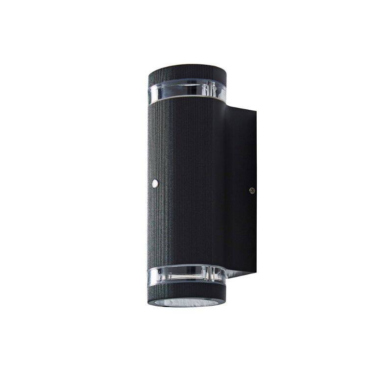 Image of Forum Helix Outdoor Up & Down Wall Light with Dusk to Dawn Sensor