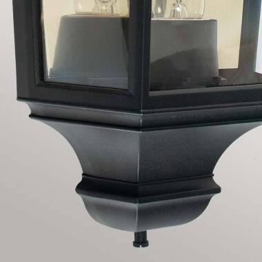 Image of Norlys Turin Outdoor Half Lantern Wall Light