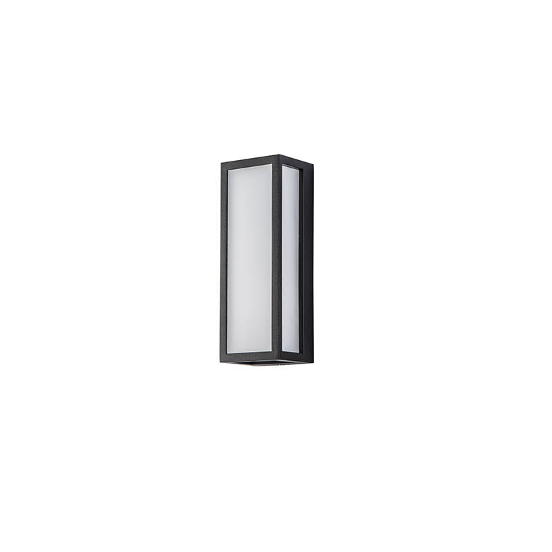 Image of Columbus LED Half Lantern Outdoor Wall Light