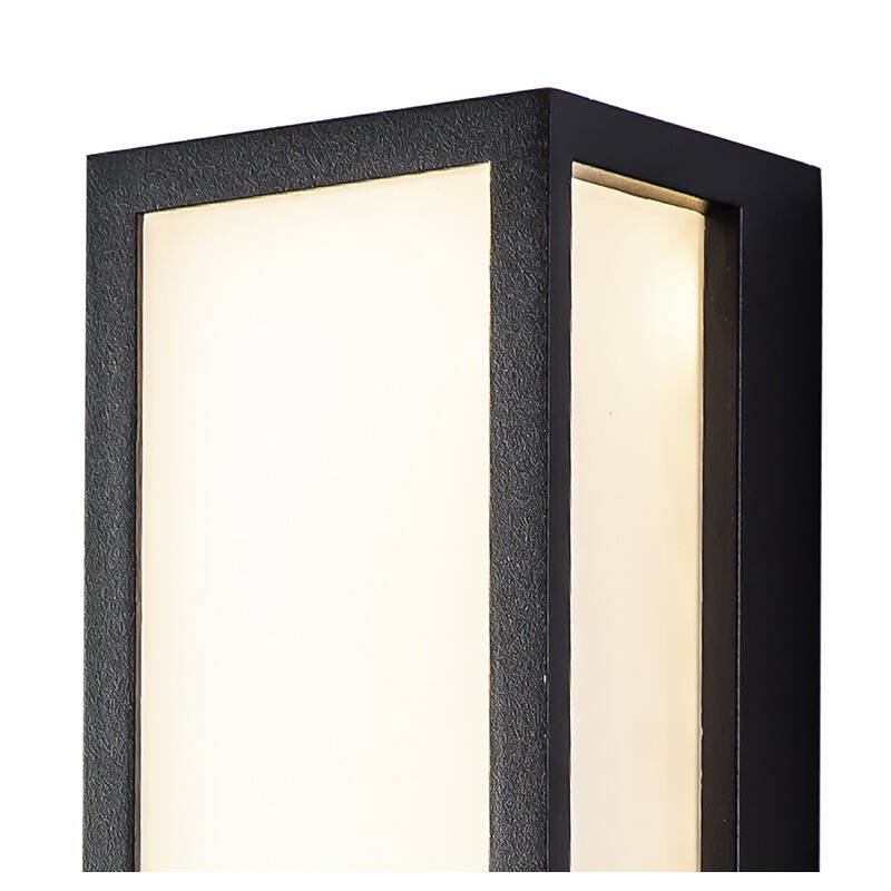 Image of Columbus LED Half Lantern Outdoor Wall Light