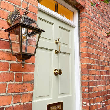 Image of Searchlight New Orleans Outdoor Hanging Lantern Wall Light