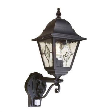 Elstead Norfolk Outdoor Lantern Wall Light with PIR Sensor