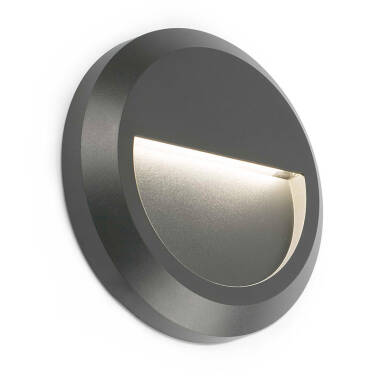 Faro Barcelona Grant Round LED Outdoor Wall Light