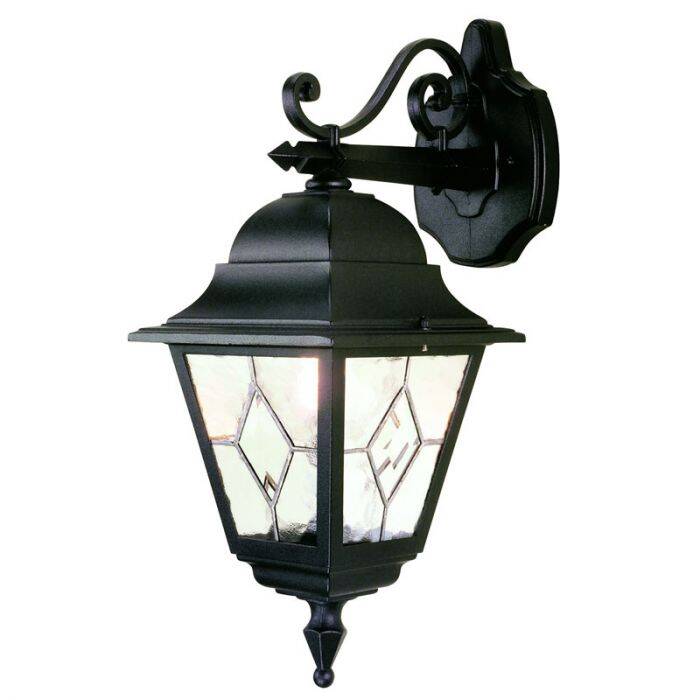 Image of Elstead Norfolk Outdoor Hanging Lantern Wall Light