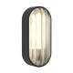 Image of Astro Montreal Oval Outdoor Flush Wall Light