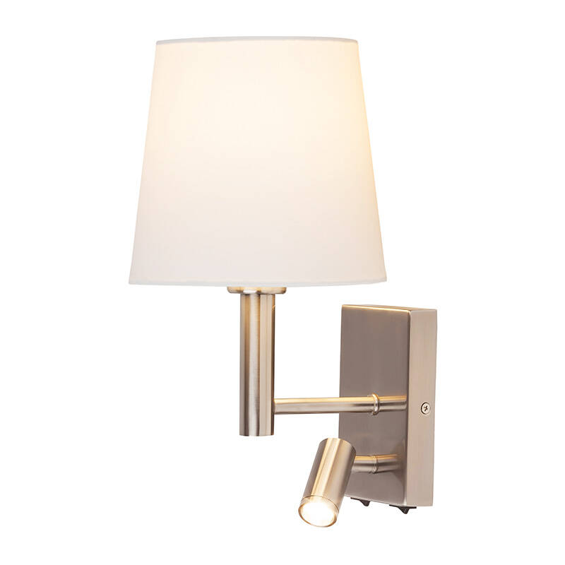 Image of Edit Harvey Wall Light with LED Reading Light
