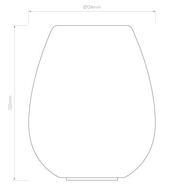 Image of Astro Tacoma Tulip Glass Shade