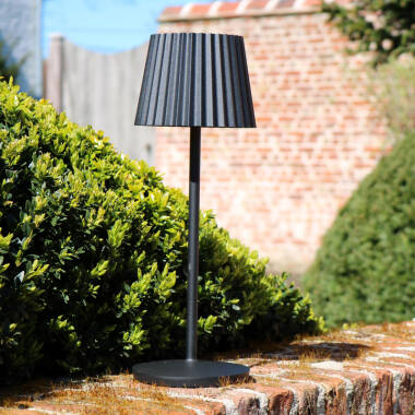 Image of Lucide Justine USB Rechargeable LED Outdoor Table Lamp
