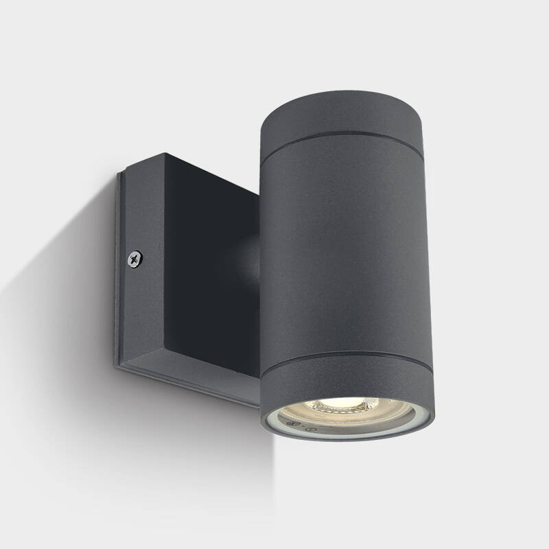 Image of Cylinder Single Light Outdoor Wall Light