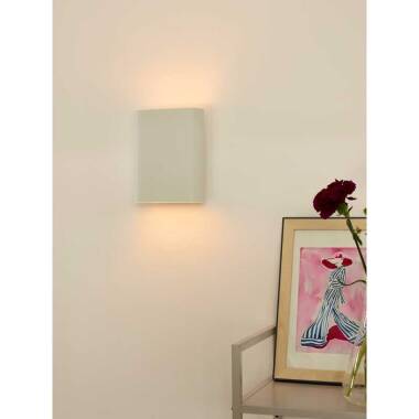 Image of Lucide Ovalis Up & Down Wall Light