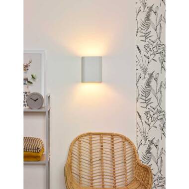 Image of Lucide Ovalis Up & Down Wall Light