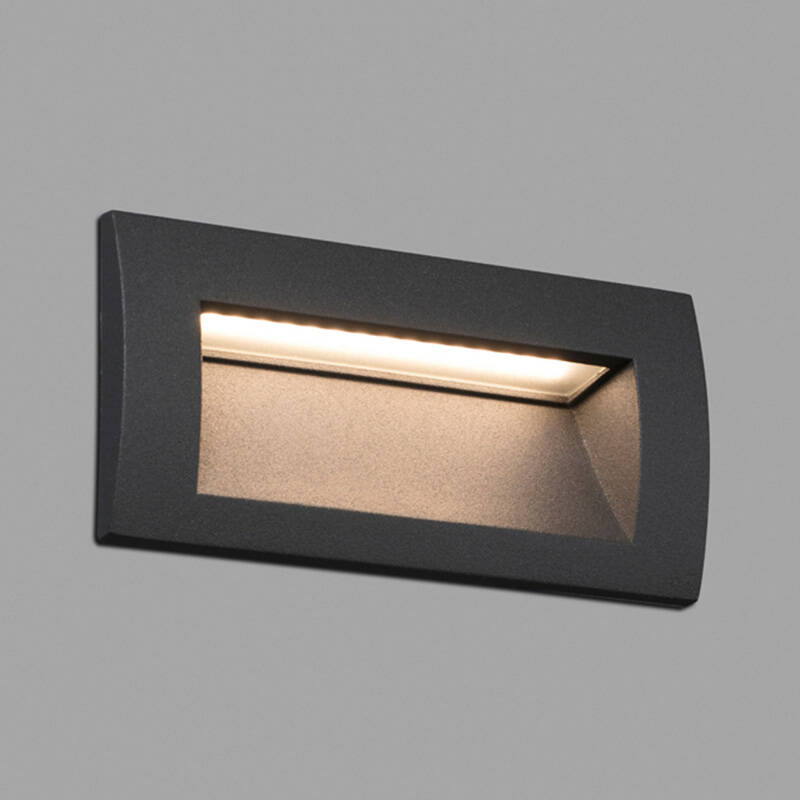 Image of Faro Barcelona Sedna Rectangle LED Outdoor Wall Light