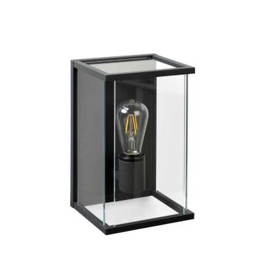 Image of Lucide Claire Half Lantern Outdoor Wall Light
