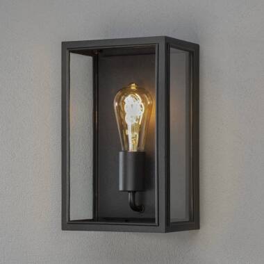 Konstsmide Carpi Grande Half Lantern Outdoor Wall Light