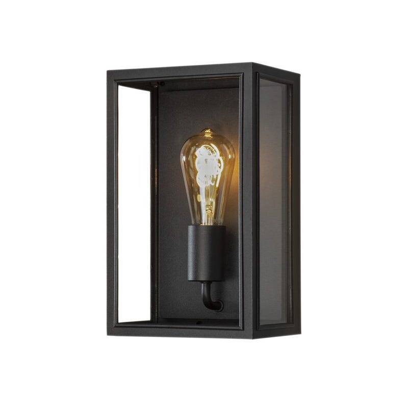 Image of Konstsmide Carpi Grande Half Lantern Outdoor Wall Light
