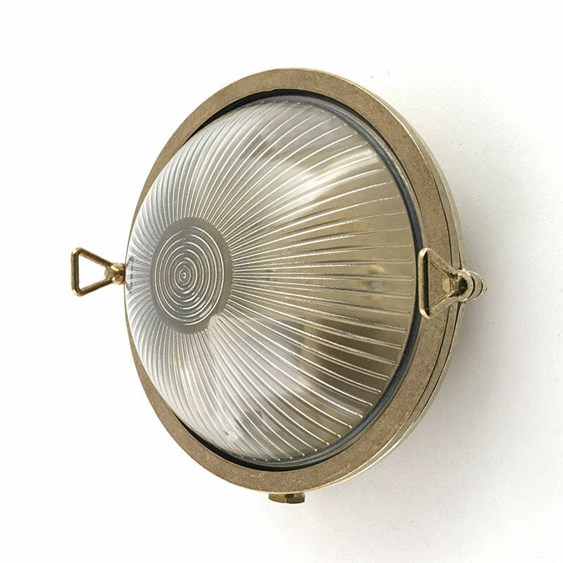 Image of Westport Coastal Pebble Outdoor Flush Wall Light