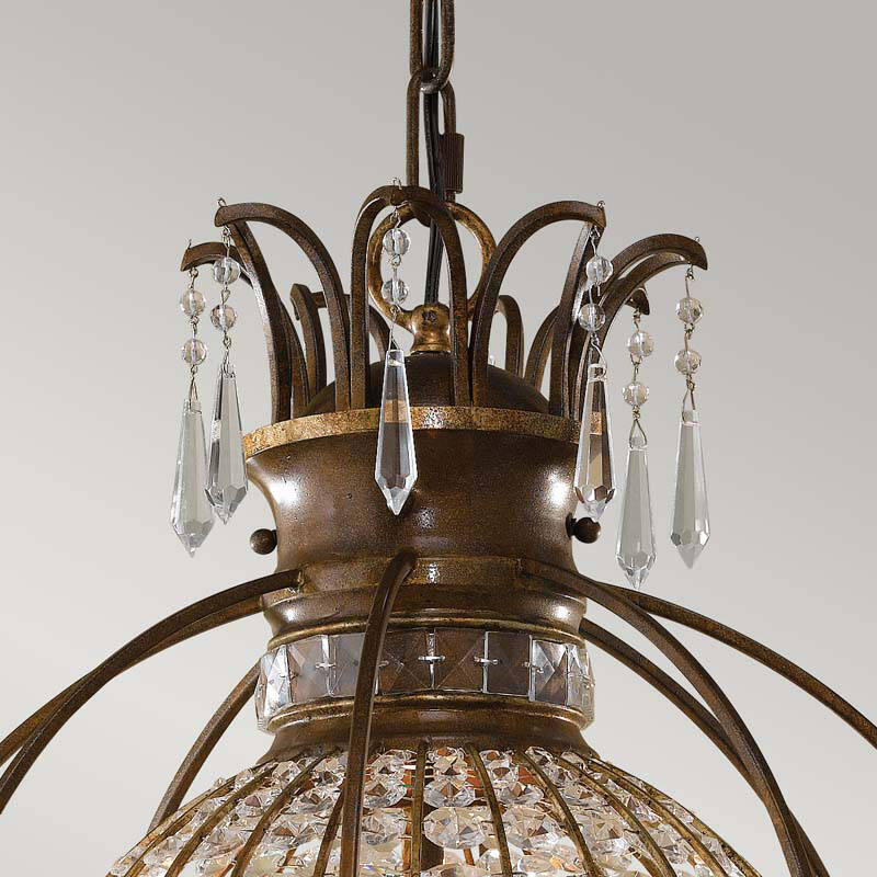 Image of Feiss Bellini Crystal Chandelier
