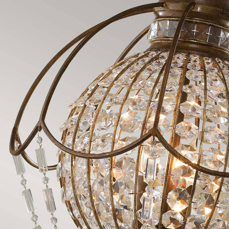Image of Feiss Bellini Crystal Chandelier
