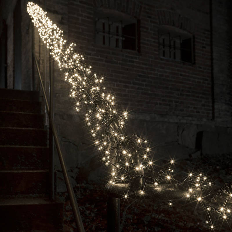 Image of Konstsmide 13.5M Multi Colour LED Multi-Function Cluster String Lights