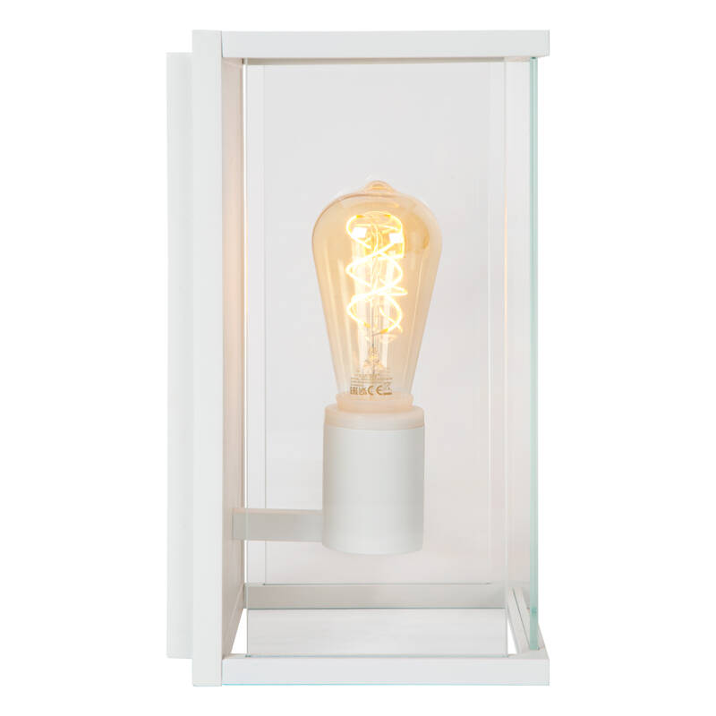 Image of Lucide Claire Half Lantern Outdoor Wall Light