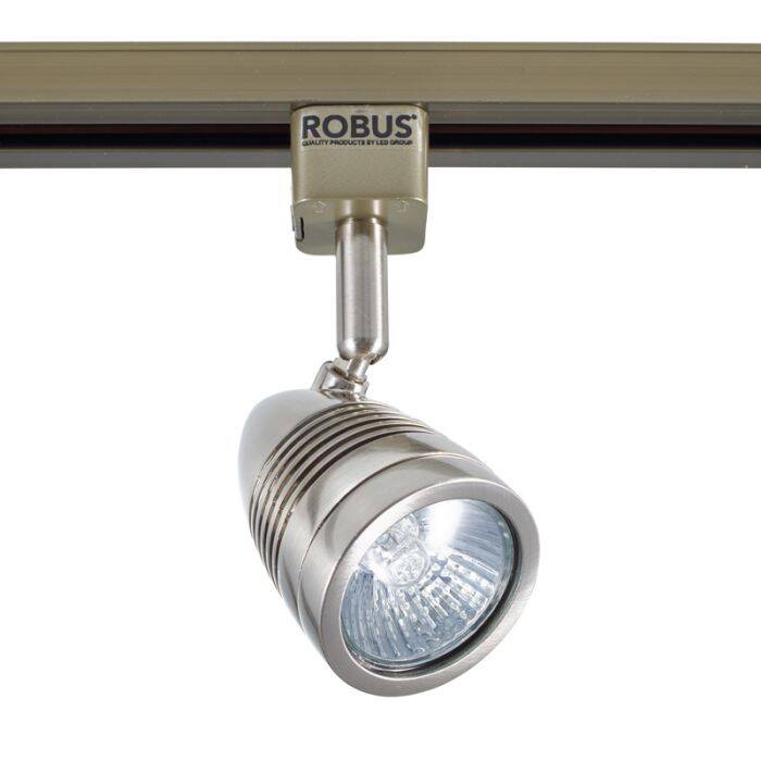 Image of Robus Acorn 1 Circuit Track Light Kit - Satin Chrome