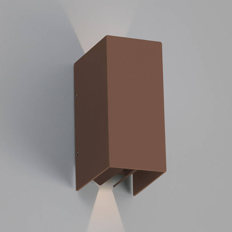 Image of Faro Barcelona Blind LED Outdoor Up & Down Wall Light