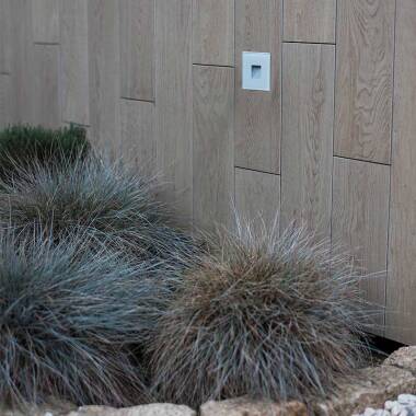 Image of Faro Barcelona Dart-1 LED Recessed Outdoor Wall Light