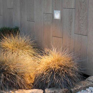 Image of Faro Barcelona Dart-1 LED Recessed Outdoor Wall Light