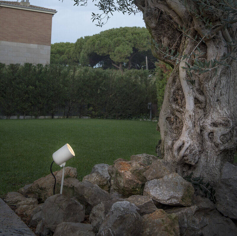 Image of Faro Barcelona Flow Outdoor Wall Mounted Spotlight