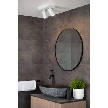 Image of Lucide Taylor 2 Light LED Ceiling Spotlight Bar