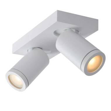 Image of Lucide Taylor 2 Light LED Ceiling Spotlight Bar