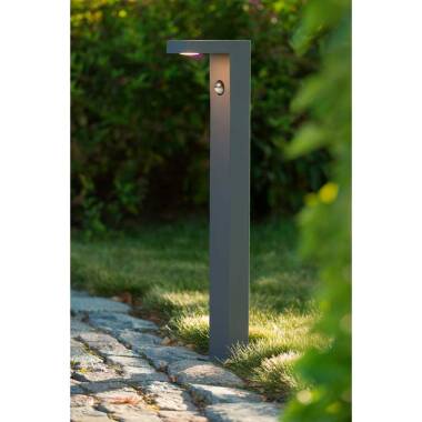 Image of Lucide Texas 600 LED Outdoor Post Light with PIR Sensor