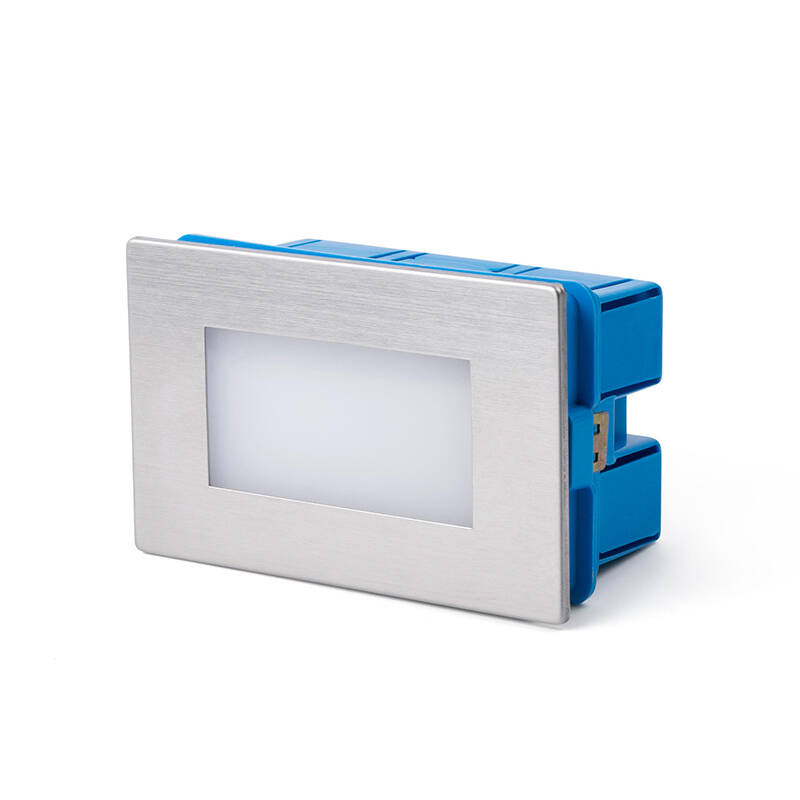 Image of Faro Barcelona Gron LED Recessed Outdoor Wall Light