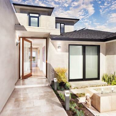 Image of Ledvance Endura Cube Torch 5W Warm White LED Outdoor Wall Light