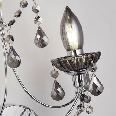 Image of Searchlight Luna Twin Bathroom Wall Light