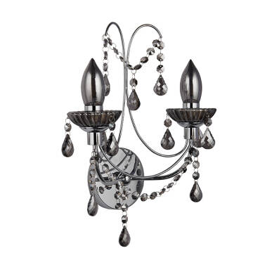 Image of Searchlight Luna Twin Bathroom Wall Light