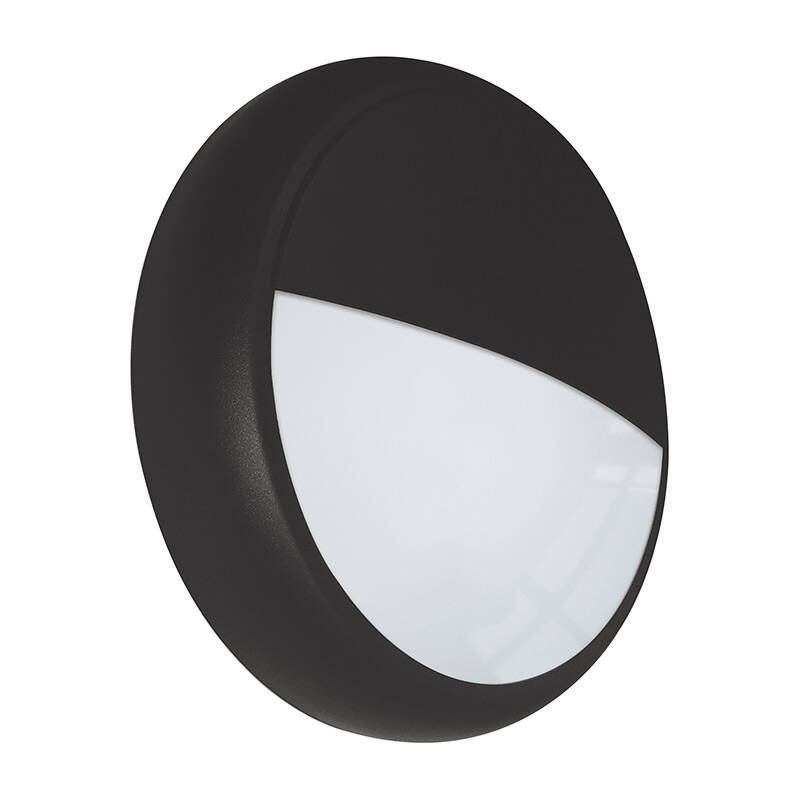 Image of Eterna Black Eyelid Trim for Eterna 14W 315mm Flush Light