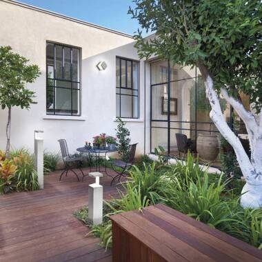 Image of Ledvance Endura Pyramid 8W Warm White LED Outdoor Wall Light